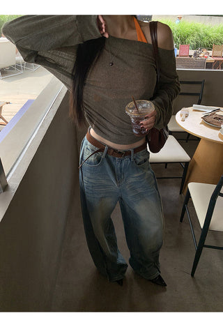 Wide-Leg Jeans