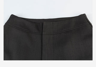 Draped Wide Leg Pants