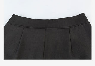 Draped Wide Leg Pants