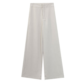 Draped Wide Leg Pants