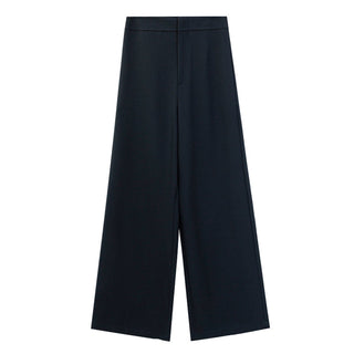 Draped Wide Leg Pants