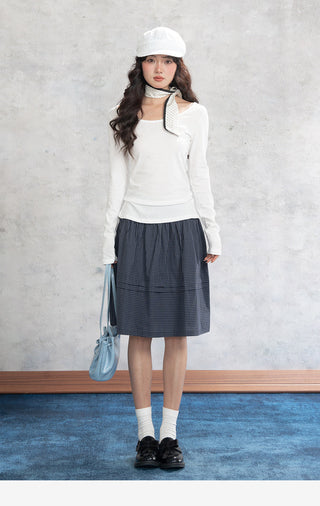 Japanese Plaid Skirt