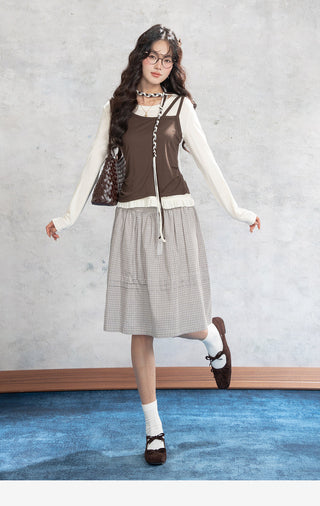 Japanese Plaid Skirt