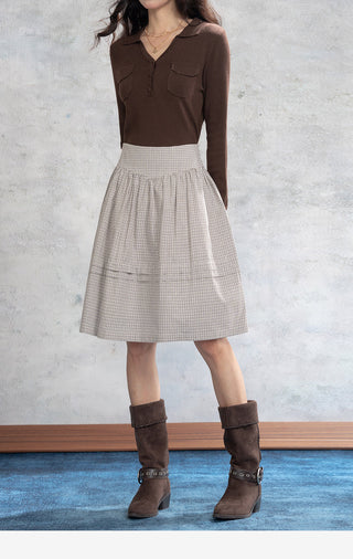 Japanese Plaid Skirt