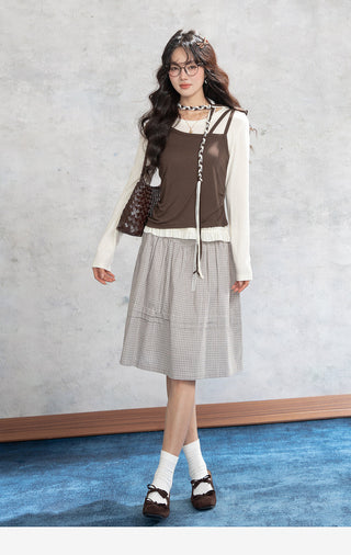 Japanese Plaid Skirt