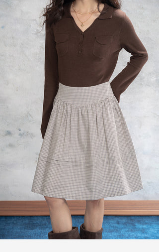 Japanese Plaid Skirt