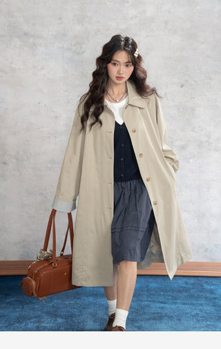 Plaid King Size Coat