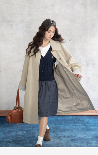 Plaid King Size Coat