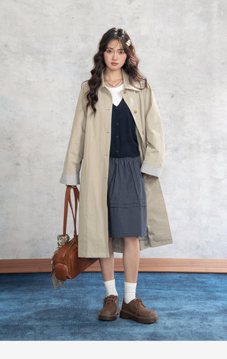 Plaid King Size Coat