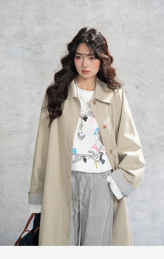 Plaid King Size Coat