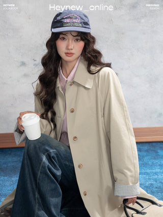 Plaid King Size Coat