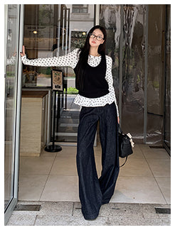 Knit Camisole Black