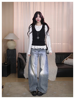 Knit Camisole Black