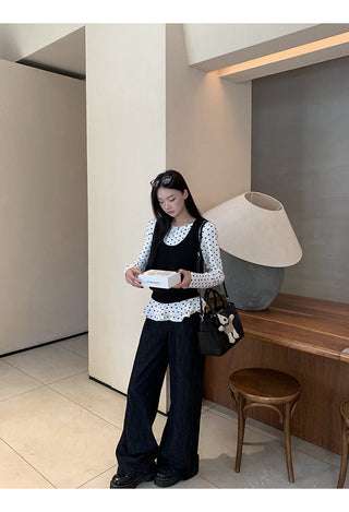 Knit Camisole Black