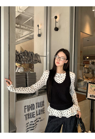 Knit Camisole Black