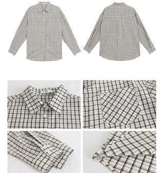Plaid Shirt Loose