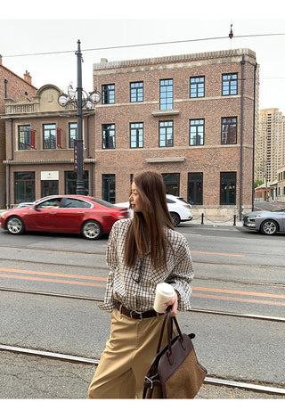 Plaid Shirt Loose