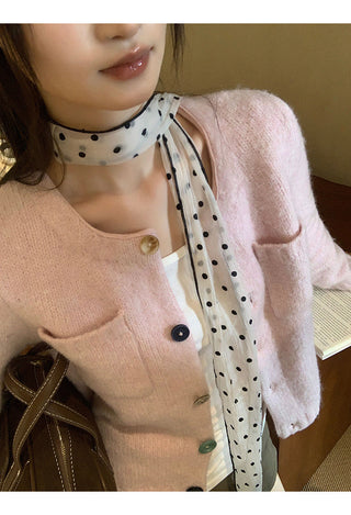 Polka Dot Scarf