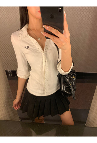 Shoulder Detail T-Shirt