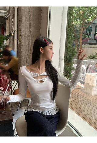 Fake Two-Piece Top