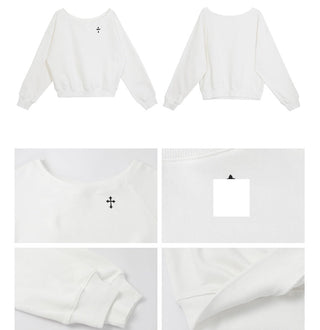 Hooded Sweater White