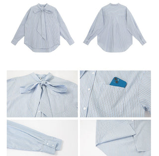Striped Shirt Blue