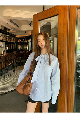 Striped Shirt Blue
