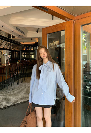 Striped Shirt Blue