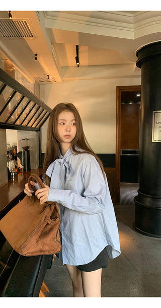 Striped Shirt Blue