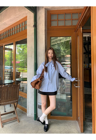 Striped Shirt Blue