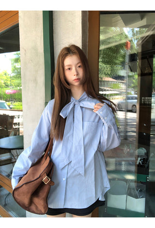 Striped Shirt Blue