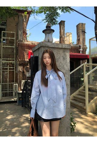 Striped Shirt Blue