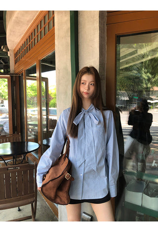 Striped Shirt Blue