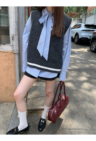 Striped Shirt Blue