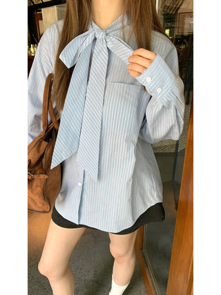 Striped Shirt Blue