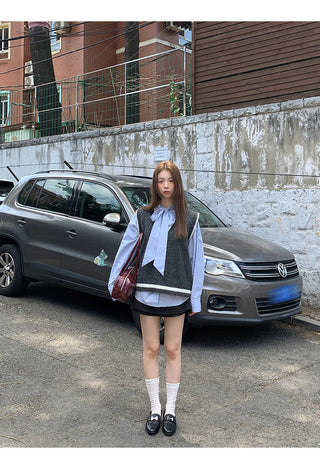 Striped Shirt Blue