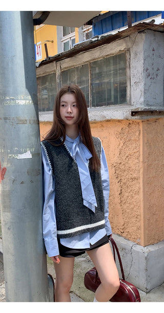 Striped Shirt Blue