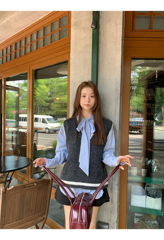 Striped Shirt Blue