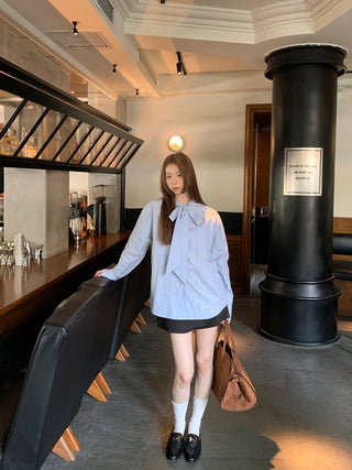 Striped Shirt Blue