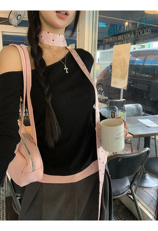 Off-Shoulder T-Shirt