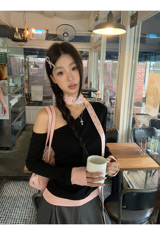 Off-Shoulder T-Shirt