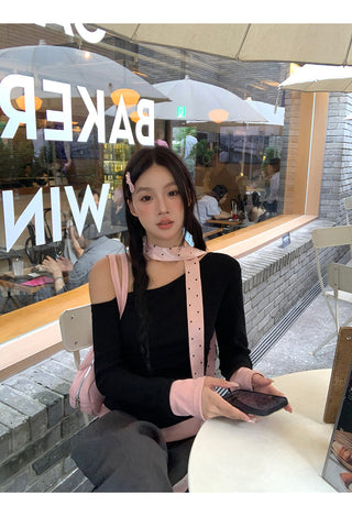 Off-Shoulder T-Shirt