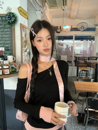 Off-Shoulder T-Shirt
