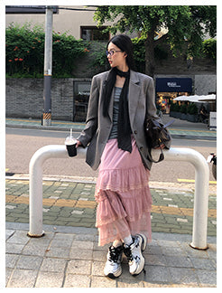 Polka Dot Scarf Black