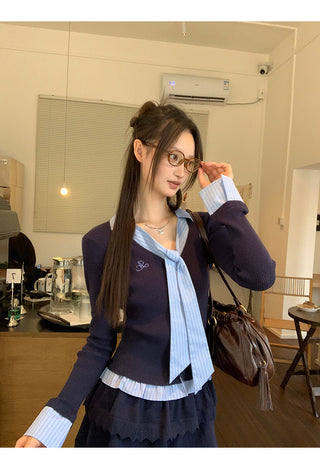 Blue Knitwear