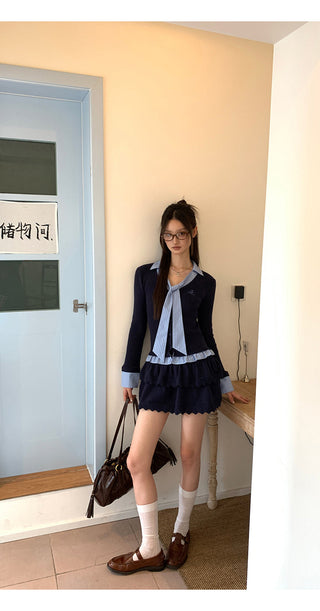 Blue Knitwear