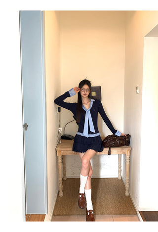 Blue Knitwear