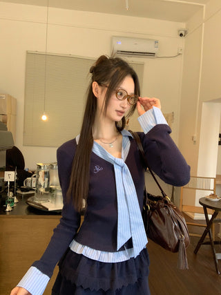 Blue Knitwear