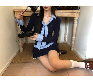 Blue Knitwear