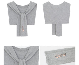 Shawl Vest Gray